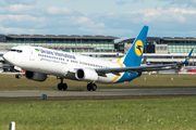 Ukraine International Airlines Boeing 737-8KV (UR-UIC) at  Hamburg - Fuhlsbuettel (Helmut Schmidt), Germany