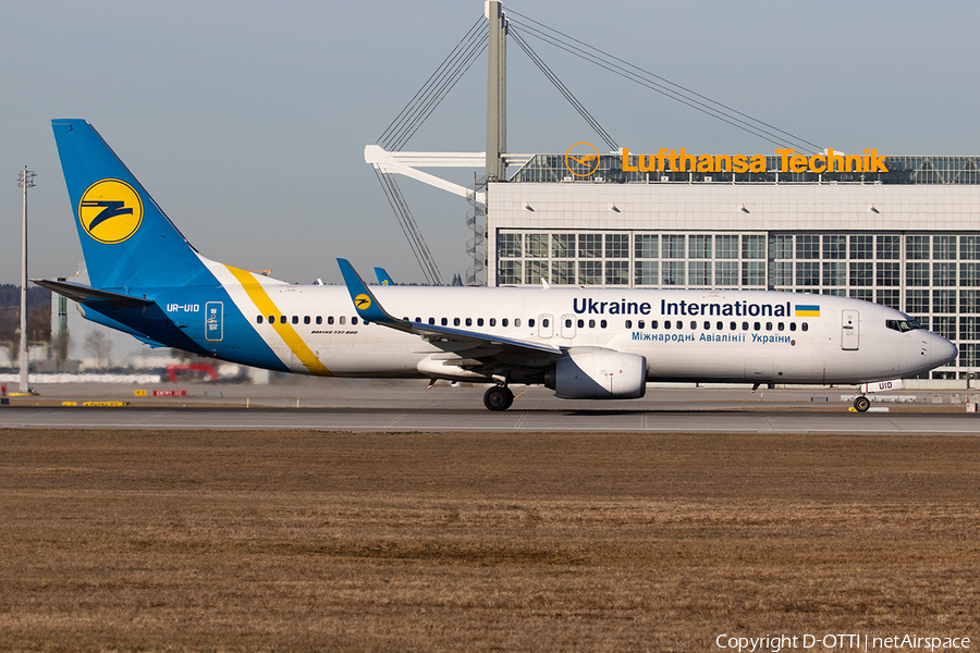 Ukraine International Airlines Boeing 737-8KV (UR-UID) | Photo 298127
