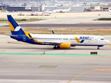 Azur Air Ukraine Boeing 737-83N (UR-UTQ) at  Barcelona - El Prat, Spain