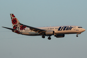 UTair Ukraine Boeing 737-8Q8 (UR-UTR) at  Antalya, Turkey