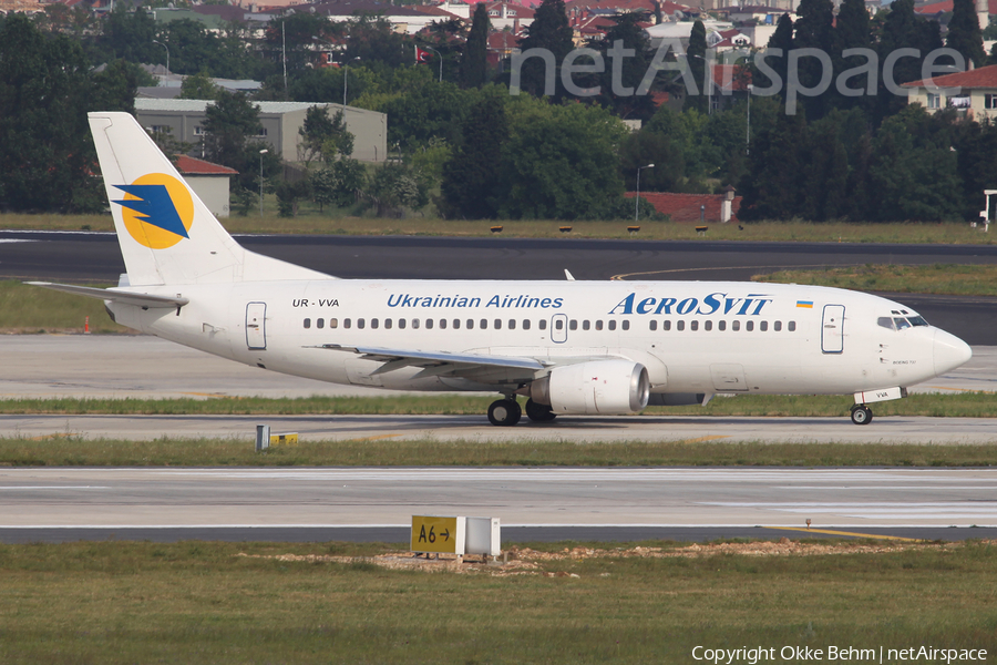 Aerosvit Airlines Boeing 737-3Q8 (UR-VVA) | Photo 95262