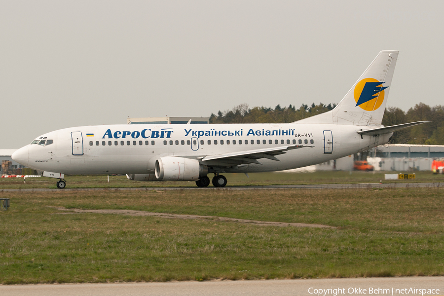 Aerosvit Airlines Boeing 737-33A (UR-VVI) | Photo 49584
