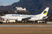 Aerosvit Airlines Boeing 737-33A (UR-VVI) at  Salzburg - W. A. Mozart, Austria