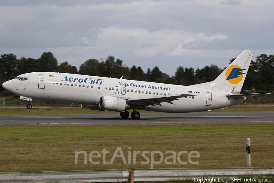 Aerosvit Airlines Boeing 737-448 (UR-VVM) | Photo 401049