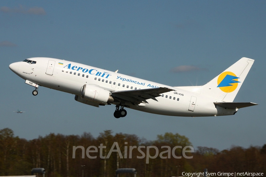 Aerosvit Airlines Boeing 737-5Q8 (UR-VVS) | Photo 32362