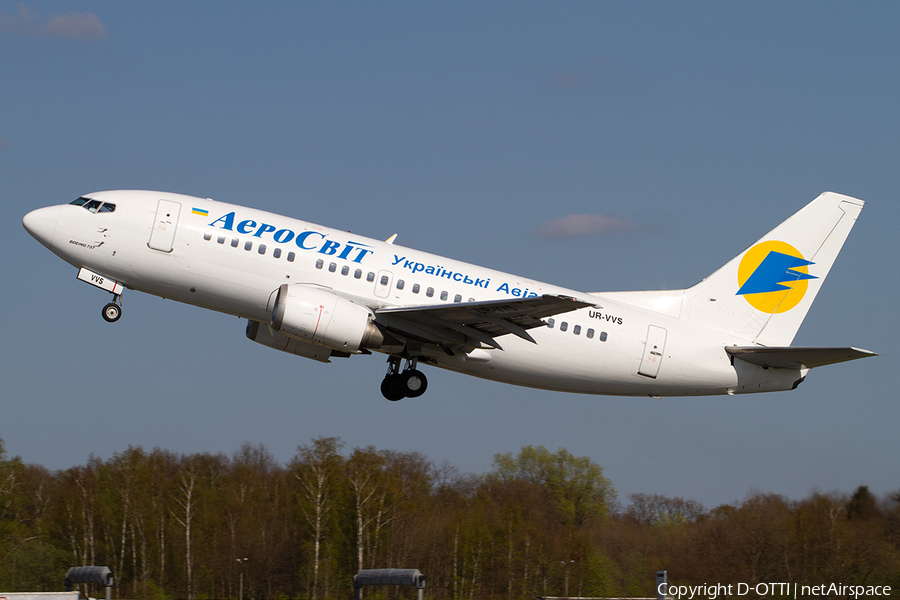 Aerosvit Airlines Boeing 737-5Q8 (UR-VVS) | Photo 355480