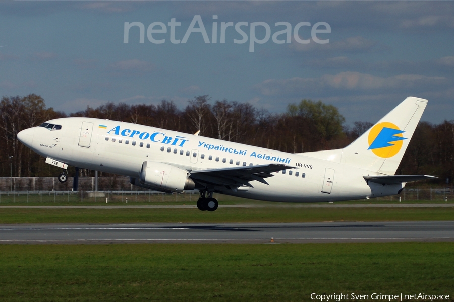 Aerosvit Airlines Boeing 737-5Q8 (UR-VVS) | Photo 429070