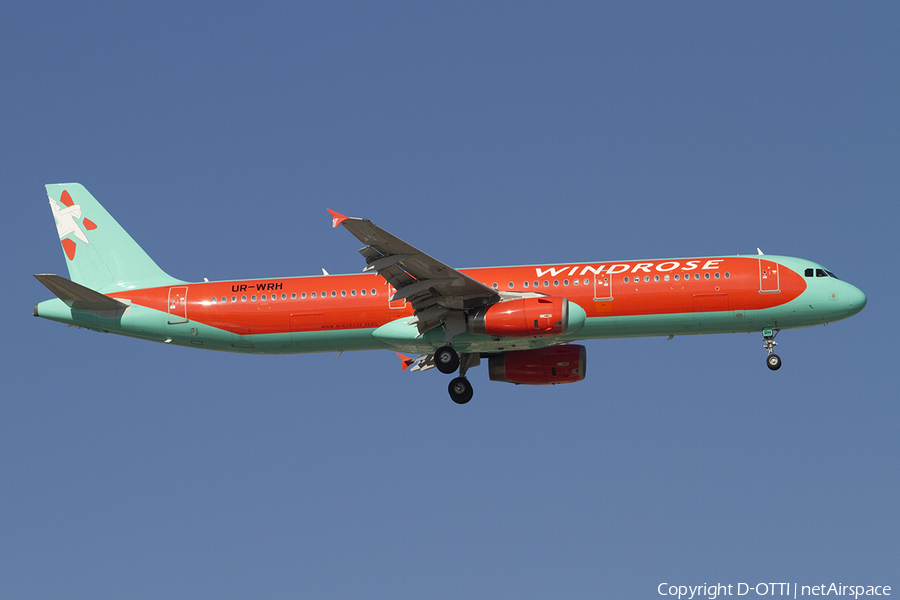 Windrose Airlines Airbus A321-231 (UR-WRH) | Photo 392586
