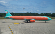 Windrose Airlines Airbus A321-231 (UR-WRH) at  Pula, Croatia