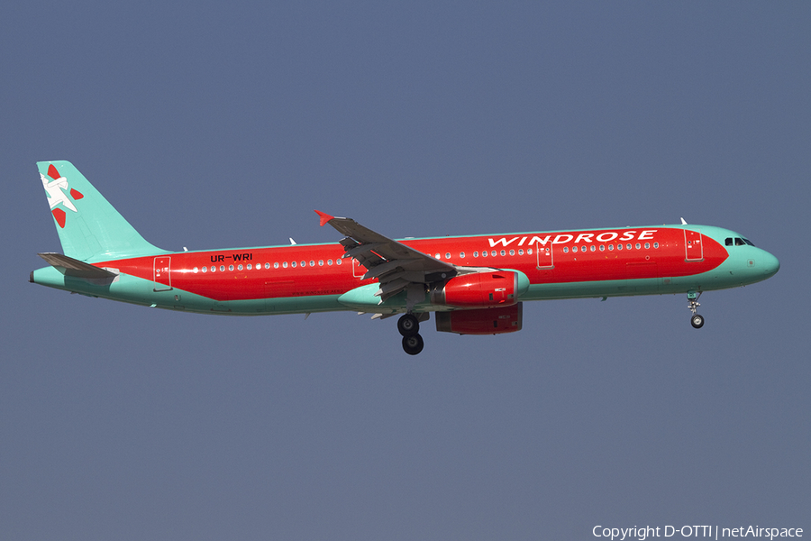 Windrose Airlines Airbus A321-231 (UR-WRI) | Photo 391357