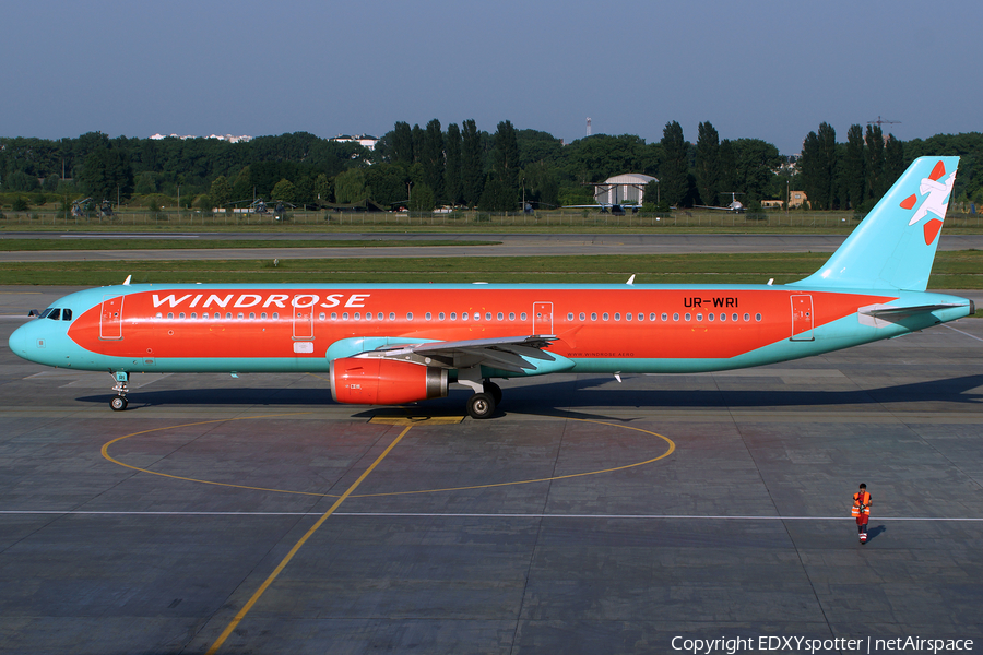 Windrose Airlines Airbus A321-231 (UR-WRI) | Photo 344752
