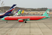 Windrose Airlines Airbus A321-231 (UR-WRJ) at  Tenerife Sur - Reina Sofia, Spain