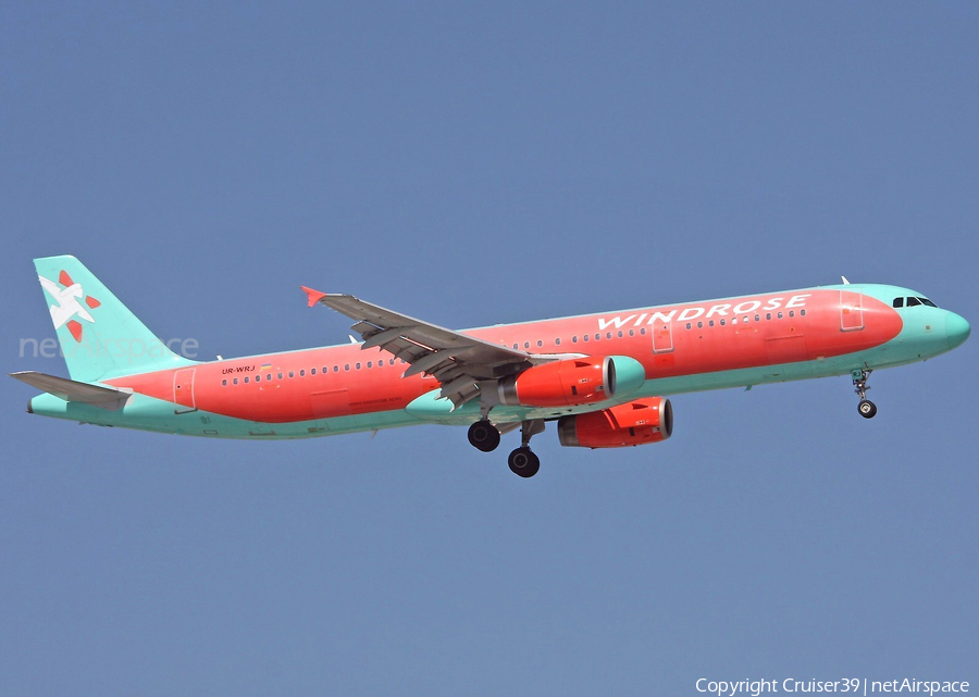 Windrose Airlines Airbus A321-231 (UR-WRJ) | Photo 367777