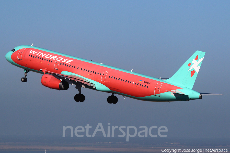 Windrose Airlines Airbus A321-231 (UR-WRJ) | Photo 580334
