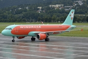 Windrose Airlines Airbus A320-211 (UR-WRK) at  Innsbruck - Kranebitten, Austria