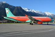 Windrose Airlines Airbus A320-212 (UR-WRM) at  Innsbruck - Kranebitten, Austria