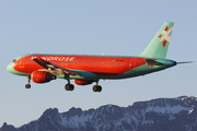 Windrose Airlines Airbus A320-212 (UR-WRM) at  Salzburg - W. A. Mozart, Austria