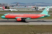 Windrose Airlines Airbus A320-212 (UR-WRM) at  Istanbul - Ataturk, Turkey