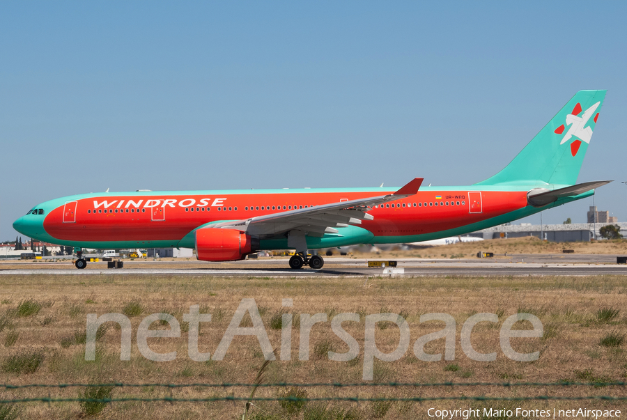 Windrose Airlines Airbus A330-223 (UR-WRQ) | Photo 54159