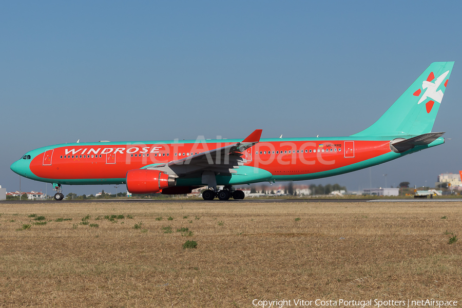 Windrose Airlines Airbus A330-223 (UR-WRQ) | Photo 96206
