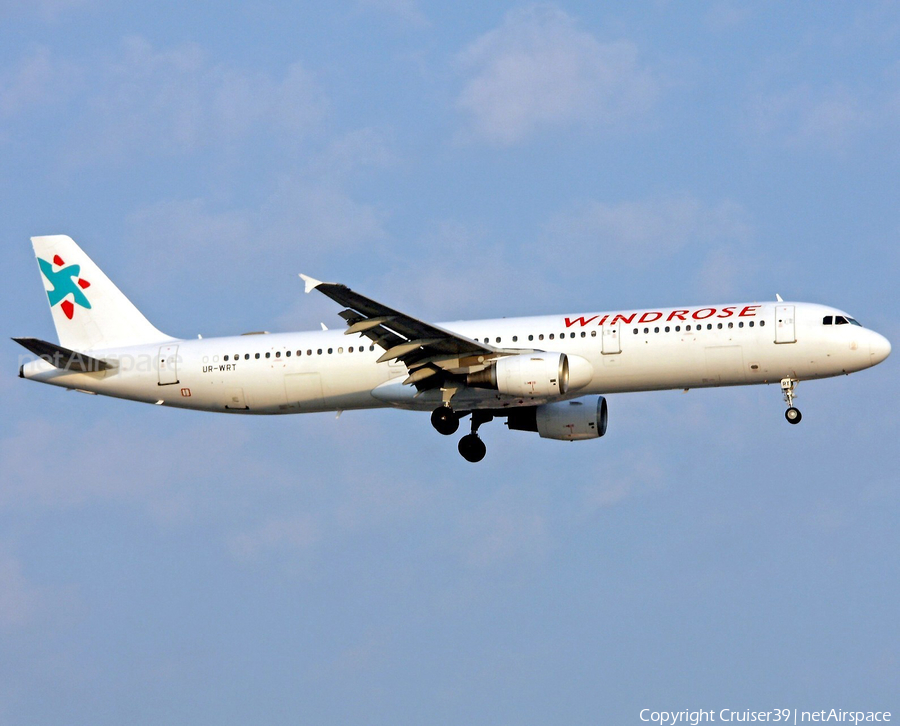 Windrose Airlines Airbus A321-211 (UR-WRT) | Photo 365952