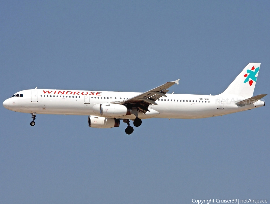 Windrose Airlines Airbus A321-231 (UR-WRV) | Photo 365131