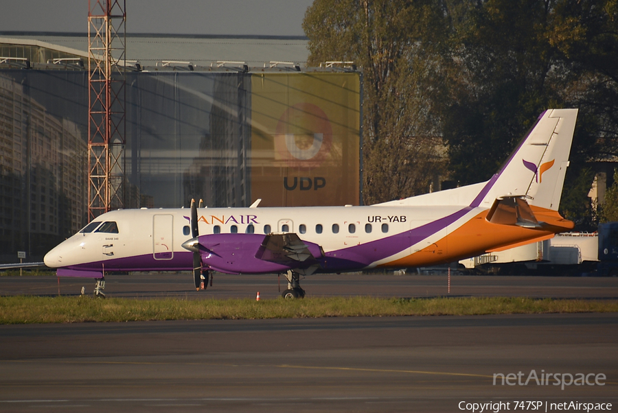 Yanair SAAB 340A (UR-YAB) | Photo 58398
