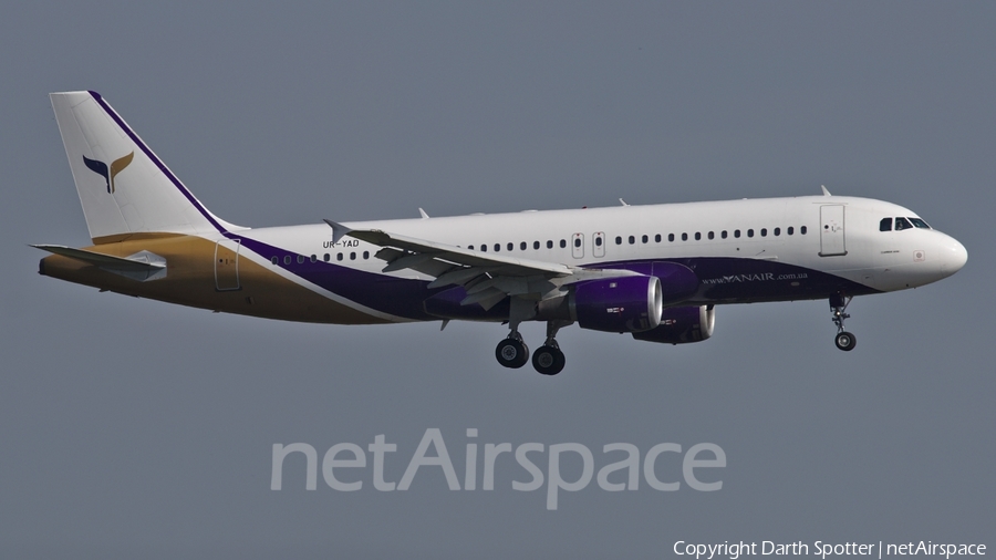 Yanair Airbus A320-211 (UR-YAD) | Photo 229145