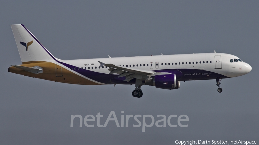 Yanair Airbus A320-211 (UR-YAD) | Photo 229146