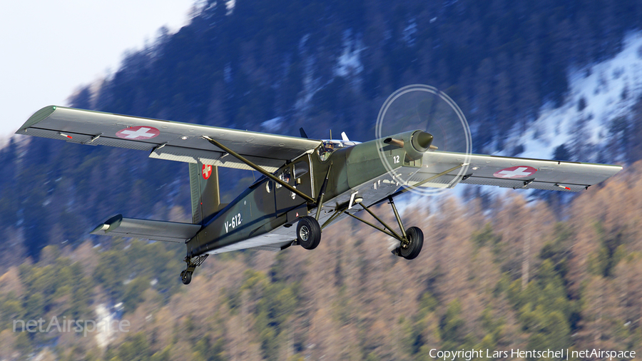 Swiss Air Force Pilatus PC-6/B2-H2M-1 Turbo Porter (V-612) | Photo 217485