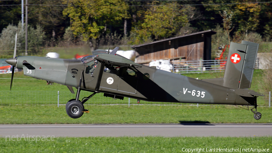 Swiss Air Force Pilatus PC-6/B2-H2M Turbo Porter (V-635) | Photo 194074