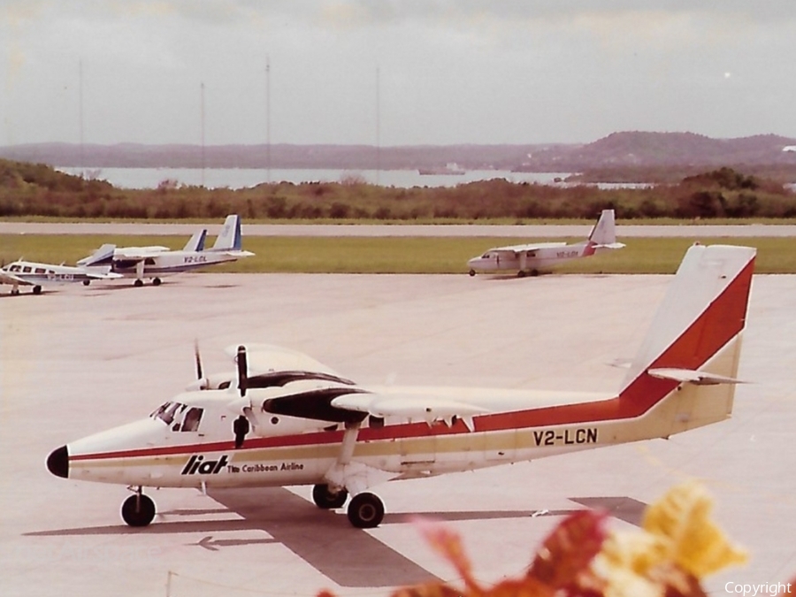 LIAT - Leeward Islands Air Transport de Havilland Canada DHC-6-300 Twin Otter (V2-LCN) | Photo 269155
