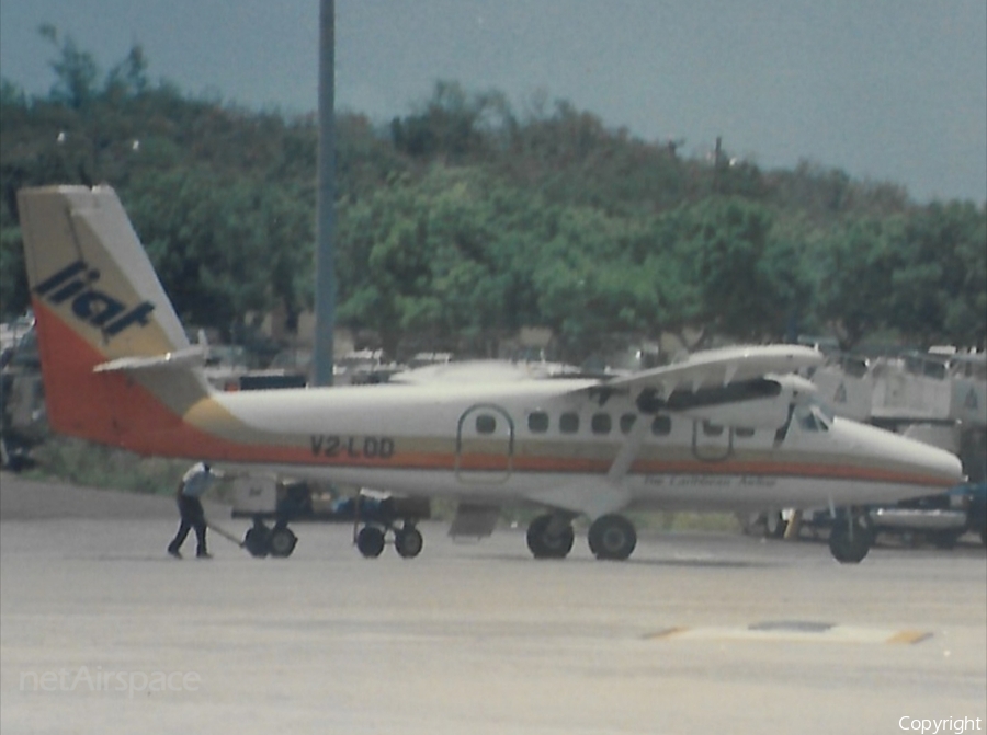 LIAT - Leeward Islands Air Transport de Havilland Canada DHC-6-300 Twin Otter (V2-LDD) | Photo 269158