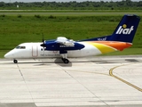 LIAT - Leeward Islands Air Transport de Havilland Canada DHC-8-103 (V2-LEF) at  Santo Domingo - Las Americas-JFPG International, Dominican Republic