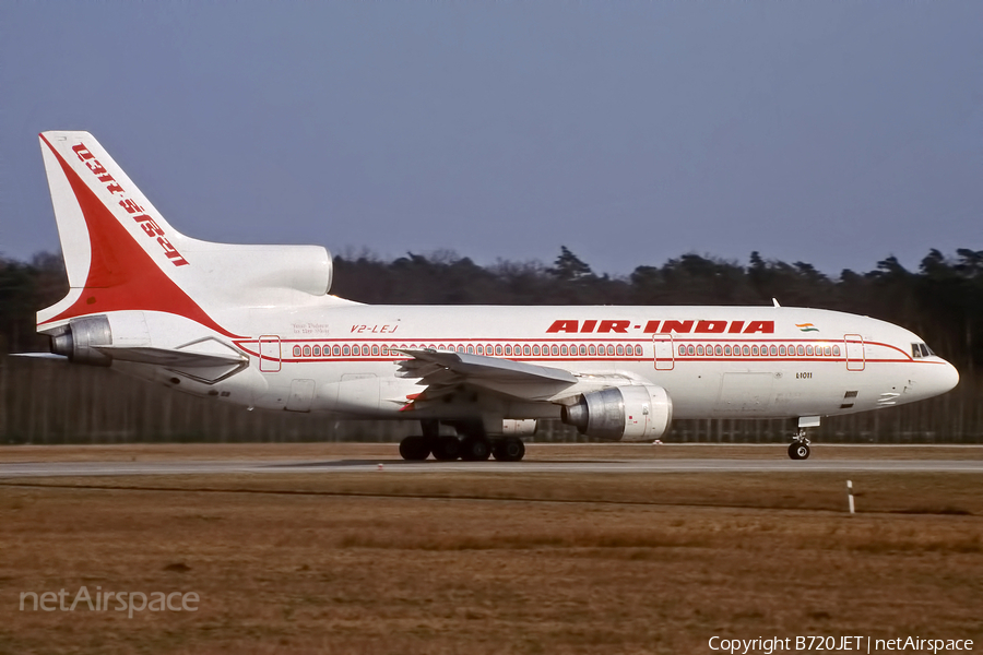 Air India Lockheed L-1011-385-3 TriStar 500 (V2-LEJ) | Photo 44852