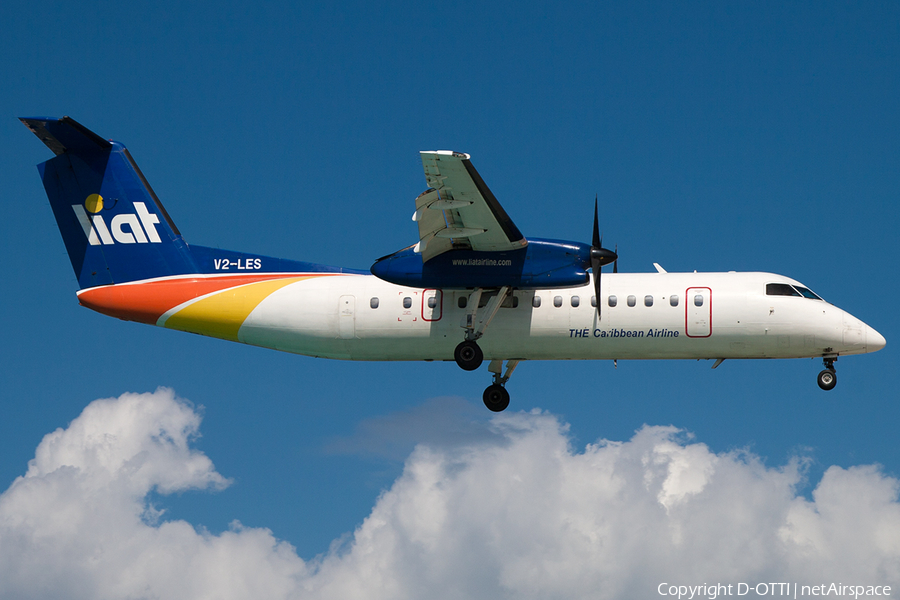 LIAT - Leeward Islands Air Transport de Havilland Canada DHC-8-311 (V2-LES) | Photo 216818