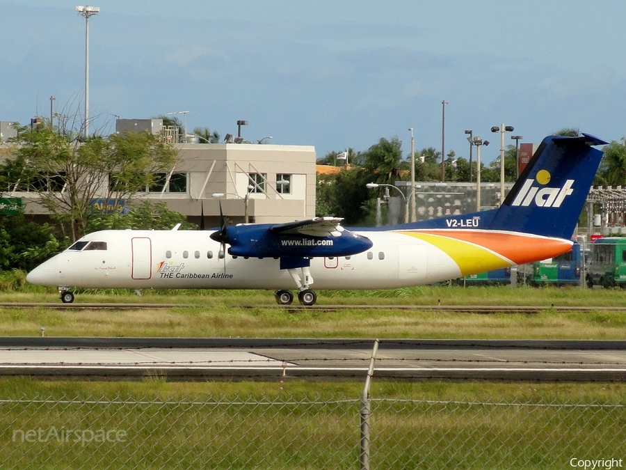 LIAT - Leeward Islands Air Transport de Havilland Canada DHC-8-311 (V2-LEU) | Photo 49015