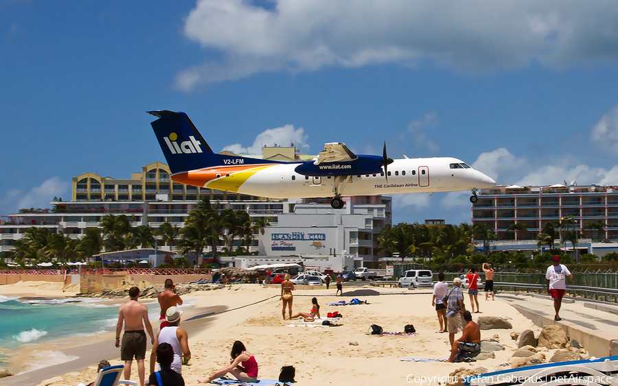 LIAT - Leeward Islands Air Transport de Havilland Canada DHC-8-311 (V2-LFM) | Photo 709