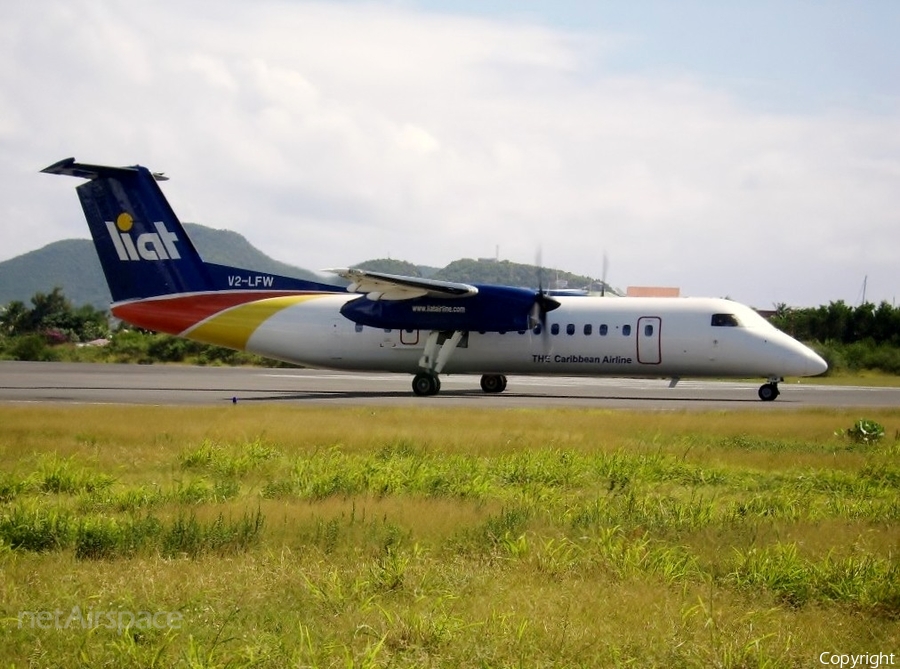 LIAT - Leeward Islands Air Transport de Havilland Canada DHC-8-311 (V2-LFW) | Photo 22790