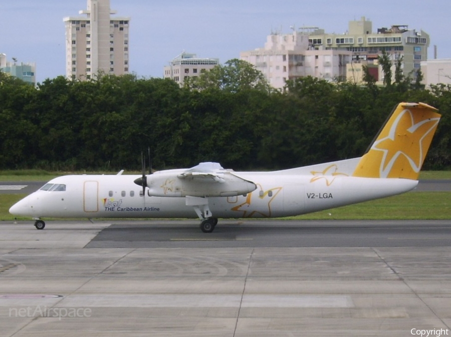 LIAT - Leeward Islands Air Transport de Havilland Canada DHC-8-311 (V2-LGA) | Photo 573140
