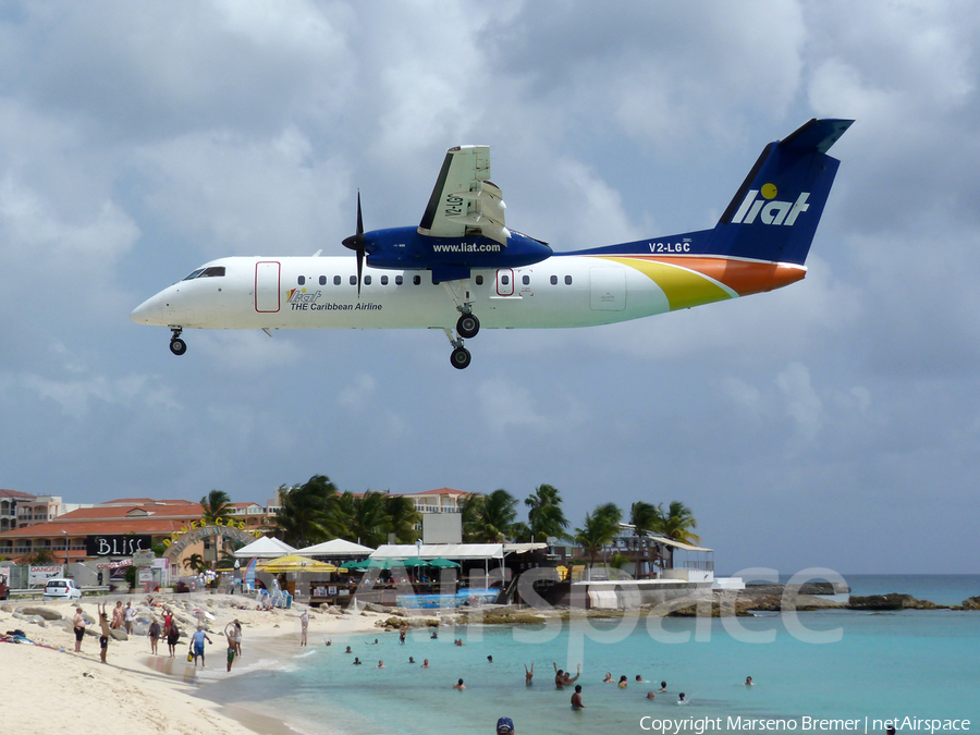 LIAT - Leeward Islands Air Transport de Havilland Canada DHC-8-311 (V2-LGC) | Photo 11081