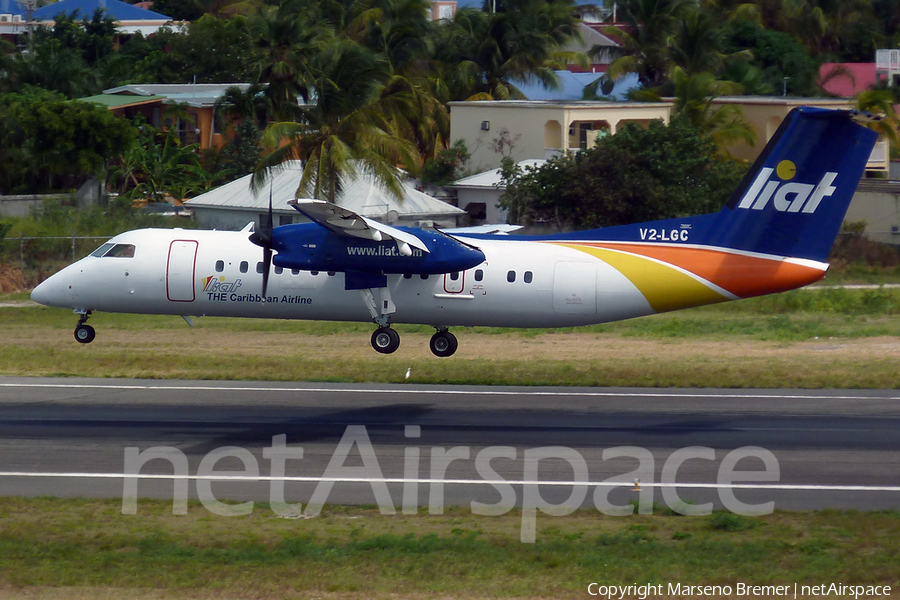 LIAT - Leeward Islands Air Transport de Havilland Canada DHC-8-311 (V2-LGC) | Photo 7295