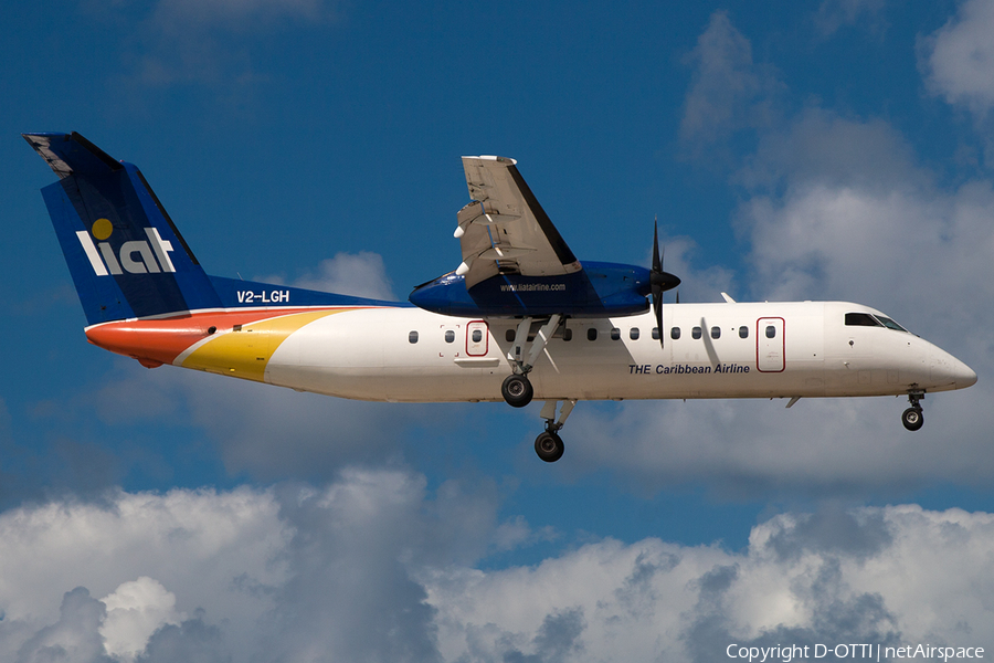 LIAT - Leeward Islands Air Transport de Havilland Canada DHC-8-311 (V2-LGH) | Photo 216915