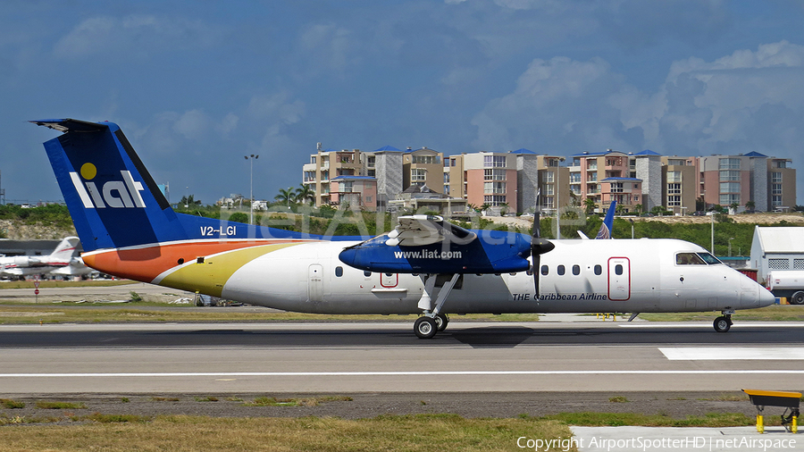 LIAT - Leeward Islands Air Transport de Havilland Canada DHC-8-311 (V2-LGI) | Photo 139844