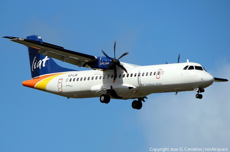 LIAT - Leeward Islands Air Transport ATR 72-600 (V2-LIB) | Photo 73646