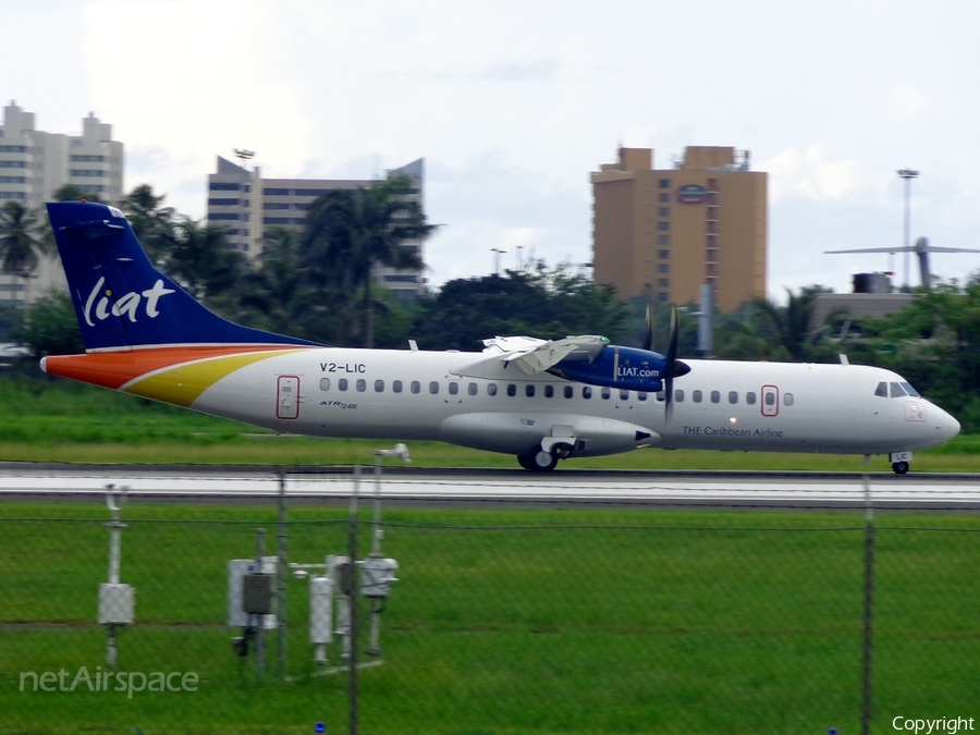 LIAT - Leeward Islands Air Transport ATR 72-600 (V2-LIC) | Photo 32593