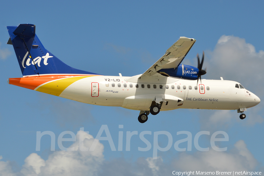 LIAT - Leeward Islands Air Transport ATR 42-600 (V2-LID) | Photo 33485