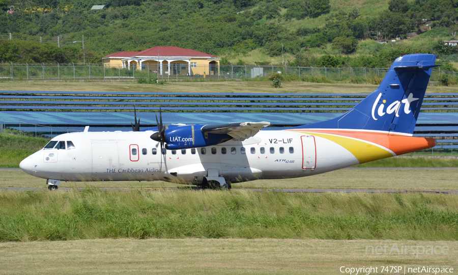 LIAT - Leeward Islands Air Transport ATR 42-600 (V2-LIF) | Photo 535952