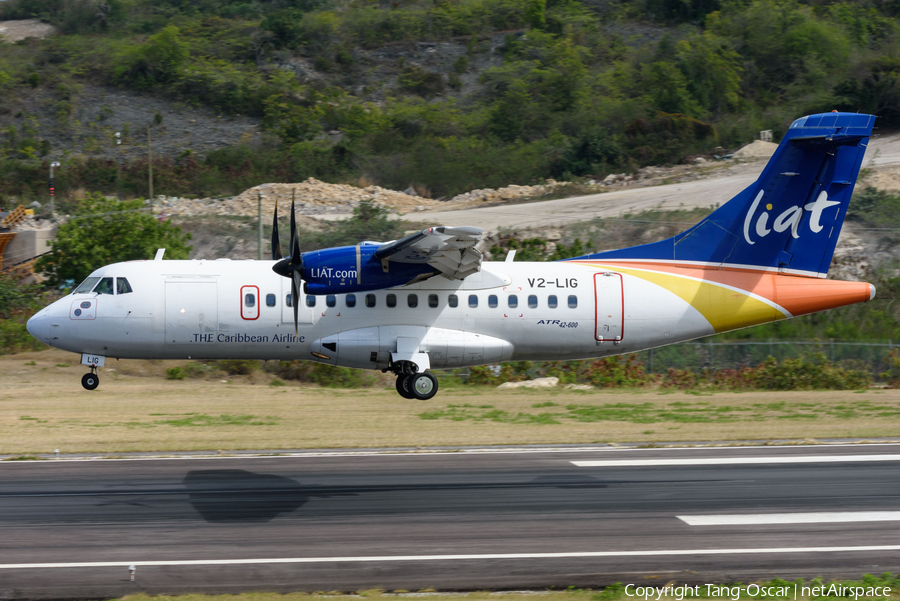 LIAT - Leeward Islands Air Transport ATR 42-600 (V2-LIG) | Photo 378988