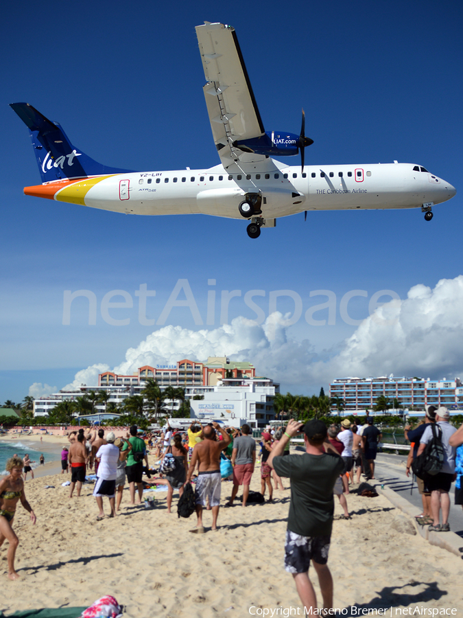 LIAT - Leeward Islands Air Transport ATR 72-600 (V2-LIH) | Photo 35224